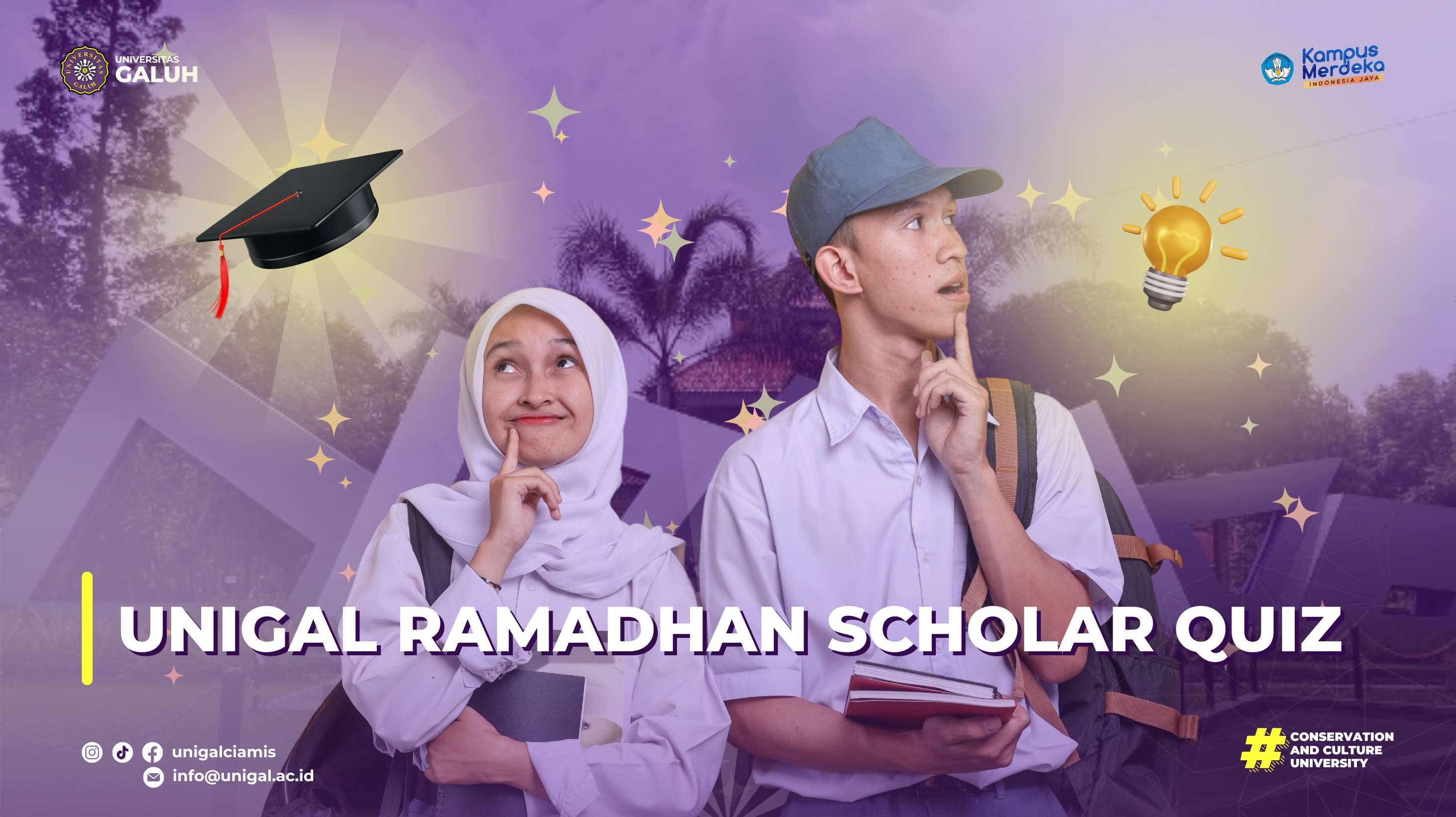 UNIGAL RAMADHAN SCHOLARS QUIZ: AJANG EDUKATIF BERHADIAH UNTUK GENERASI UNGGUL!