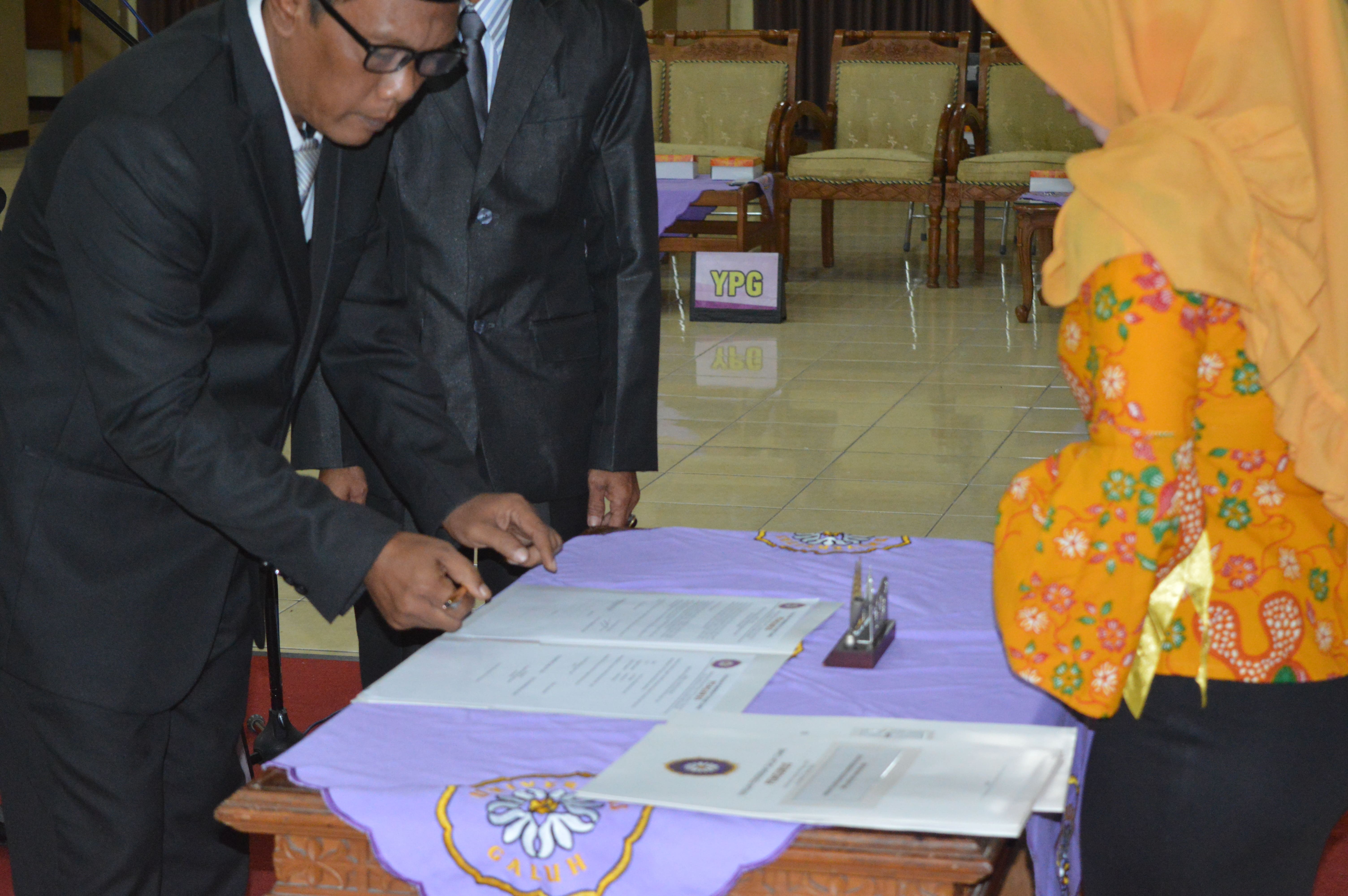 Pelantikan Rektor Universitas Galuh Masa Jabatan Tahun 2018 2022 Universitas Galuh